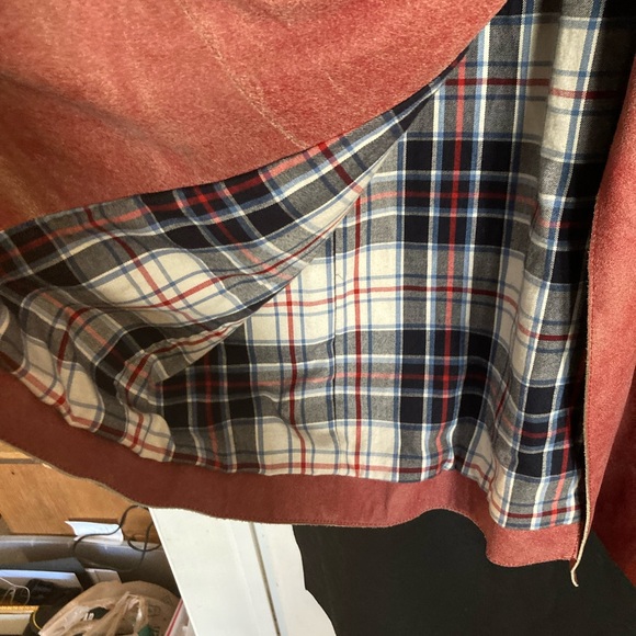 Vintage Rare Tommy Hilfiger Distressed Leather Trench! - Picture 6 of 12